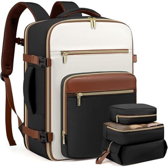 LOVEVOOK Travel Backpack For Women,40L Carry On Backpack Flight Approved,TSA main image 4